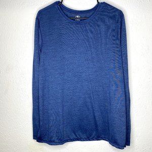 Athletic Works, heather blue, women's XXL, long sleeved athletic top.